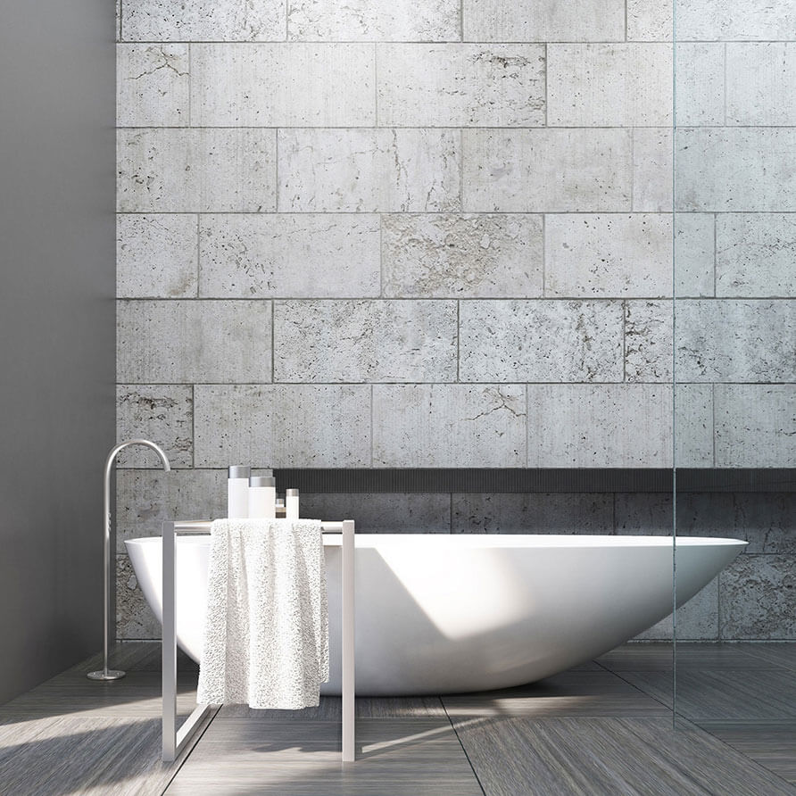 Bathroom in short-term accommodation in the UK