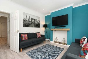 Living room of the house in Chesterfield